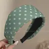 Diadema retro de corona alta para mujer, simple y elegante, diadema de ala ancha que no estrangula el cabello, accesorio para el cabello de moda estilo coreano