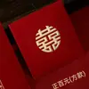 Novos Envelopes Vermelhos de Casamento, Envelopes Vermelhos de Noivado, Envelopes Vermelhos com Palavras Felizes, Pacotes Vermelhos para Lembrancinhas de Agradecimento, Sacolas de Presente para Recém-Casados, Envelopes Vermelhos para Dinheiro, Envelopes Vermelhos para Bloquear a Porta
