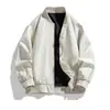 Chaqueta aviador de moda estilo americano para hombre, chaqueta de béisbol de marca de alta gama, top casual versátil de corte holgado