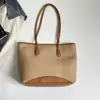 Bolso Sencillo y Elegante 2026 Verano Nuevo Bolso para Mujer Popular Bolso Tote Bolso de Mano de Gran Capacidad Bolso de Hombro Transfronterizo