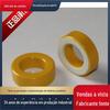 T90-26 núcleo de pó de ferro anel branco amarelo 22.9-14-9.53mm anel magnético da bobina do estrangulamento Novo produto promoção