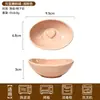 Prato de cerâmica em formato de lingote para molho, um prato de condimentos estiloso e criativo para uso doméstico, perfeito para fondue e outros pratos.; atacado disponível