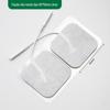 Ponto de Fábrica Almofada de Eletrodo para Fisioterapia Não Tecido 5*5 Tipo Pino Instrumento de Fisioterapia de Média e Baixa Frequência Adesivo Almofada de Eletrodo