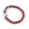 Pulseira Joker Fashion Cristal Branco Pedra Natural com Cruz Pulseira de Contas Feita à Mão Joias de Alta Qualidade Atacado
