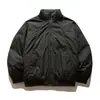 Yidao Vintage 2025 Invierno Nuevo 90 Relleno de Plumón de Pato Blanco Chaqueta para Hombre Marca de Moda Holgada Cuello Alto Ropa de Trabajo Chaqueta Cálida
