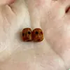 Craneo de Hueso de Yak del Tíbet y Accesorios de Cuentas Cuerpo Pulido Tallado a Mano Accesorios Culturales del Tíbet para Hombres y Mujeres
