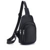 Bolsa de peito masculina em couro primeira camada de couro bovino Bolsa de peito estilo casual retrô masculina bolsa de ombro de couro de grande capacidade