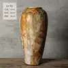Itens com Defeito Preço Especial Vaso de Cerâmica Simples para Sala de Estar Decoração de Arranjo de Flores, Não Reembolsável, Não Trocável, Frete Grátis