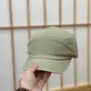 Chapéu Japonês de Aba Curta Estilo Coreano para Homens, Chapéu de Aba Curta Estilo Americano de Secagem Rápida para Mulheres, Chapéu de Cinco Painéis Macio Estilo Retro Hong Kong para Workwear, Marca da Moda