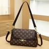 Bolso texturizado de lujo de moda 2026, Bolso cuadrado pequeño cruzado a la moda, Bolso de hombro estampado versátil para mujer