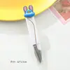 Tesoura de Mola em Forma de U Desenho Animado Tesoura para Pontos Cruzados Tesoura Pequena para Pontas de Linha Tesoura Doméstica para Costura Tesoura para Linha de Pesca Atacado
