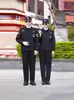 Ropa de Trabajo de Seguridad Primavera y Otoño Uniformes de Seguridad de Manga Larga Trajes de Entrenamiento para Propiedad para Hombres y Mujeres