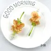 Guirlanda Mini Lavanda Flor Artificial DIY Jacinto Cabeça de Flor Falsa Material para Coroa Acessórios Itens de Decoração para Casa