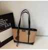 Bolso Tote de Moda Estilo Coreano para Mujer 2025 Nueva Moda Versátil Gran Capacidad Bolso de Hombro Simple Casual para Viajeras