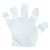 Guantes Desechables Ruijian, Empacados Individualmente, Grado Alimenticio, Adecuados para Comida para Llevar, Belleza, Teñido de Cabello, Pe Transparente Paquete Individual