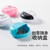 Mini Caja de Almacenamiento Deslizante Portátil de Colores para Auriculares, Cables de Datos, Viajes al Aire Libre y Auriculares Bluetooth