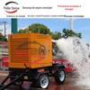 Hansa Power 400 Flow Bomba de drenagem para prevenção de inundações Caminhão-bomba móvel Caminhão-bomba para prevenção de inundações a diesel Estação de bombeamento de esgoto