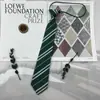Broche Harry Potter Gravata Lanferdo Faculdade Sonserina Listrada Laço Jk Uniforme Gravata Borboleta Moderna para Homens e Mulheres