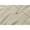 Camisa Masculina de Manga Curta Estilo Japonês Boyish BSAPA Verão Tendência Marca Solta Meia Manga Jaqueta de Trabalho CS3176