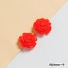Accesorios de resina de rosas de colores simulados, pegamento en crema, horquilla para el cabello hecha a mano, material de parche de joyería
