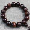 Venta al por mayor de fábrica Pulsera de palo de rosa rojo Pulsera de cuentas de Buda Rosario de palo de rosa antiguo Suministro de puesto