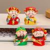 Adornos Lindos Hechos a Mano de Zhong Kui, Regalos de Alta Gama, Artesanías de Resina, Dios de la Riqueza, Regalos de Decoración de Escritorio de Nuevo Estilo Chino