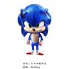 Balão Redondo de Filme de Alumínio Formato Sonic Brinquedo de Desenho Animado Balão de Festa Atacado