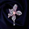 Broche de Luxo Transmissão Ao Vivo Resistente Popular Feminino Elegante Acessórios para Casaco Terno Broche de Flor Personalizado