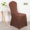 Fundas Elásticas Rojas y Blancas para Sillas de Restaurantes, Banquetes y Hoteles, Cobertura Total, a Prueba de Polvo, Fundas para Sillas de Boda, Fundas de Taburete de una Pieza