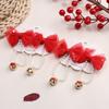 Feliz Año Nuevo Accesorios para el Cabello Hanfu Infantil Pasador Antiguo con Lazo para Niñas Estilo Chino Traje Tang Adorno para la Cabeza de Servicio de Año Nuevo