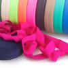 Ropa interior de color liso, cinturón con borde envolvente, puños de chaqueta, cinta elástica plegable, banda elástica