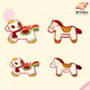 Parches Bordados de Dibujos Animados de Ponis Nuevos Más Vendidos para Sudaderas, Ropa Infantil, Bolsos, Accesorios de Decoración Hechos a Mano para Bricolaje