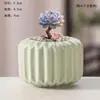 Suculenta Cerámica Pintada a Mano Florero de Horno Lindo Pequeño Diámetro Controlado Pintado Mini Adornos Suculenta Decorativa Maceta Pulgar