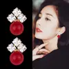 Novos Brincos de Pérola 2019 Agulha de Prata Esterlina Japonesa e Coreana Atmosfera Elegante de Negócios Moda Versátil Brincos Elegantes Simples para Mulheres