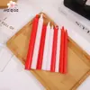 10 Piezas/Paquete Velas Rojas y Blancas Iluminación de Emergencia para el Hogar Velas para Apagones Velas Cilíndricas de Palo Largo Estándar Duraderas para Comida Occidental