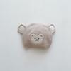 Gorro de bebé de otoño e invierno, estilo coreano, con un bonito y súper lindo oso, gorro de punto para niños y niñas, gorro de lana para bebés y niños.