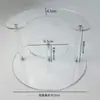 Estante de Almacenamiento para Muestras de Perfume Organizador de Cosméticos de Acrílico Salón de Belleza Bandeja Hydro-Glow Soporte de Escritorio para Labiales