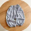 Chaqueta infantil personalizada, ropa de verano ligera nueva para niños, pantalones de nueve puntos con puño para exteriores anti-mosquitos, cárdigan, ropa de protección solar para niñas