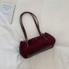 Bolso Baguette de Gran Capacidad Estilo Coreano para Mujer Nuevo Versátil Bolso de Axila Casual para Viajes Diarios Bolso Cuadrado Pequeño de Hombro