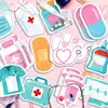 Js085 Cuaderno del Día de la Enfermera, Cuaderno de Bolsillo con Forma Especial, Cuaderno Rayado con Forma de Pastilla para Doctor, Cuaderno de Estudiante