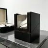 Caja para reloj mecánico de cuerda automática, agitador de relojes a pilas enchufable, girador de relojes, caja de almacenamiento para reloj de pulsera de hombre