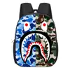 Mochila Escolar Nueva Modelo Tiburón Transfronteriza para Niños Estudiante Portátil Gran Capacidad Guardería Mochila Reductora de Carga Almacenamiento Venta al por Mayor