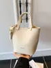 Bolso Cubo de Moda y Sencillo para Mujer, Nuevo Bolso de Mano y Bolso Cruzado con Patrón de Lichi Vintage 2026, Bolso de Commuter con Diseño de Nicho