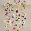 Flores Artificiais Feitas à Mão para Decoração Criativa em Jardim de Infância, Enfeites Pendentes de Guarda-chuva de Flor Criativa para Crianças, Enfeites Pendentes de Mar de Flores Flutuantes
