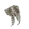 Bufanda Triangular de Cuadros Retro Coreana para Mujer 2026 Primavera Nueva Moda de Lunares Bufanda Fina Versátil para Cuello Venta al por Mayor