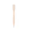Recortador de cejas individual Chuanqier con peine para cejas, acero inoxidable creativo, seguridad para afeitar cejas, rastrillo para cejas para principiantes