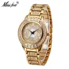 Relojes MISSFOX, Amazon AliExpress, diamantes de colores, resistente al agua, de alta gama, informales, con correa de acero, reloj para mujer, venta directa de fábrica.