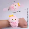 Muñeco de panda de dibujos animados, lindo muñeco de peluche para pareja, pulsera, accesorios, pequeños regalos.