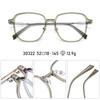 Moda europea y americana marco negro lentes lisos simples moda marco grande lentes para miopía fotografía de celebridad de Internet gafas ópticas