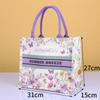 Bolsa de Lona Tridimensional Nova Bolsa Carteiro Bolsa Tote de Lona Logotipo Personalizado Grande Capacidade Bolsa de Lona Bolsa de Presente da Moda